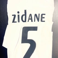 Zinedine Zidane Real Madrid Jersey #5 (Long Sleeve)