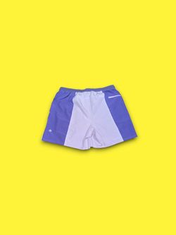 Lululemon Shorts Large Mens Fast Free Lined 6" Perforated CHAI Purple Running