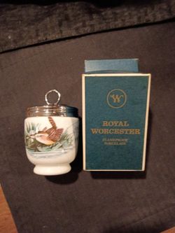 Royal Worcester egg coddler.