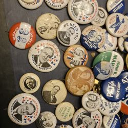 Old Political Buttons
