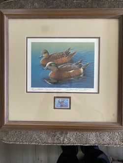 CA 1982 Duck Stamp Print Robert Richert