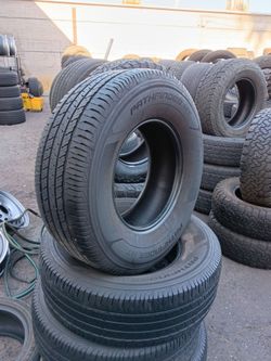 SET DE LLANTAS USADAS PATHFINDER 265 70 16