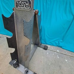 Weight Rack And Yoga Mat