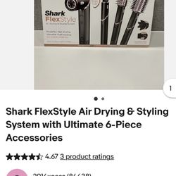 Secadora Shark FlexStyle Air Drying & Styling System with Ultimate 6-Piece Accessories