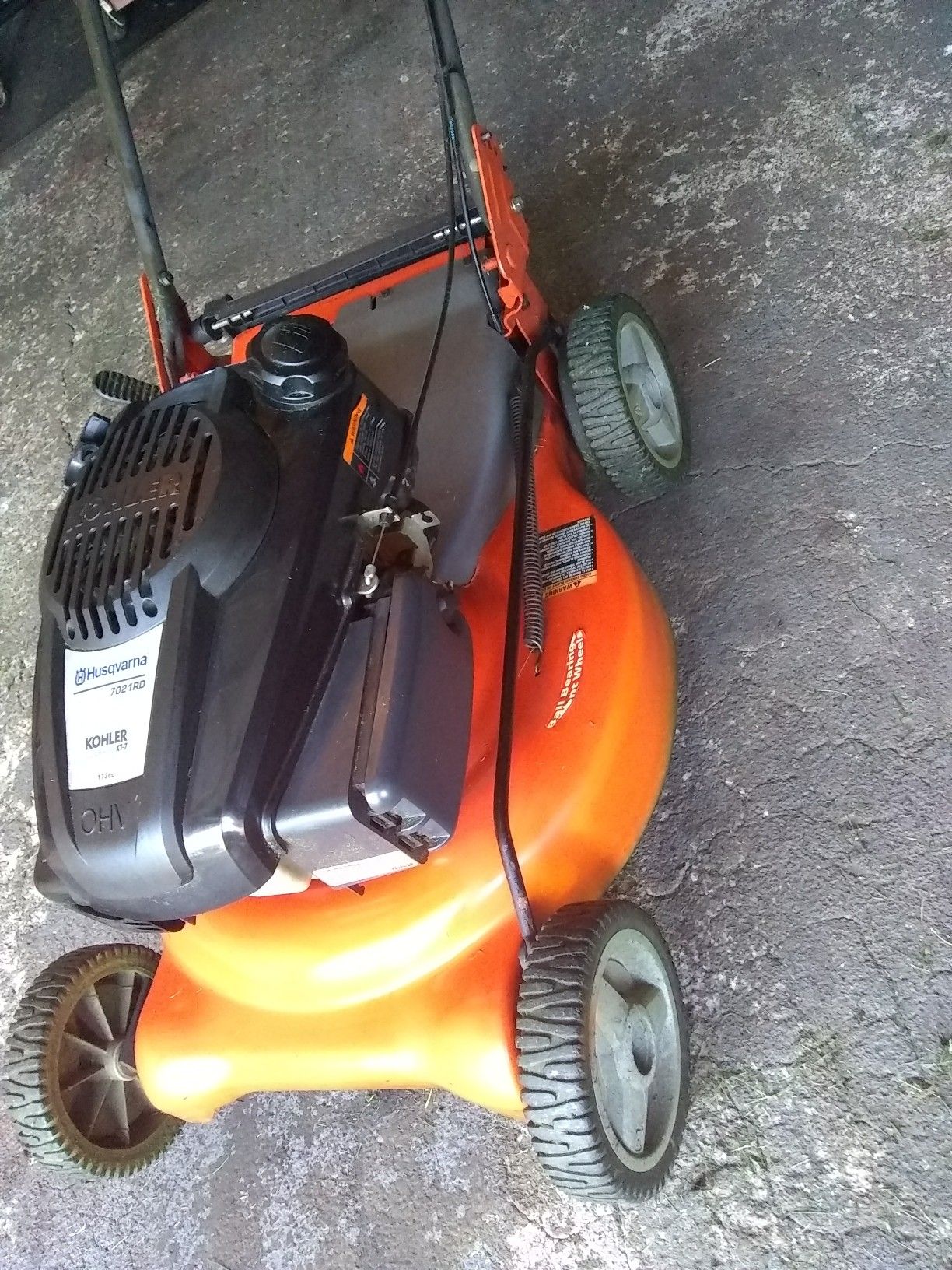 Husqvarna 7021rd sale