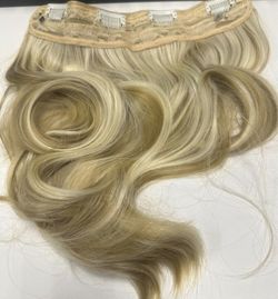 14 inch halo hair extentions. high quality synthetic