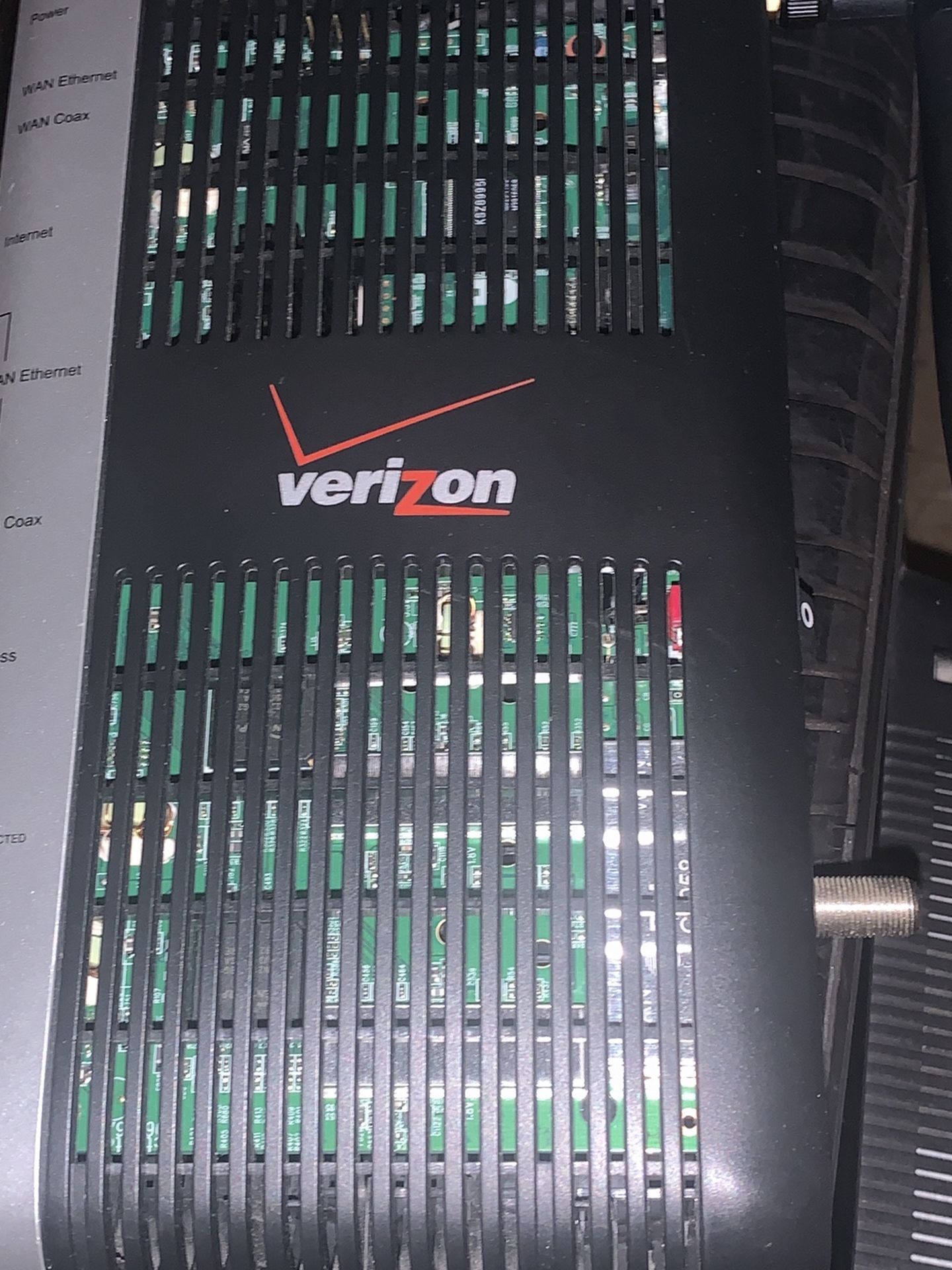 used Verizon Modem Router Wi Fi Internet No Wires