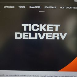 FIFA 2026 Match 37 Section 1 Tickets