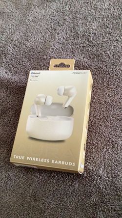 Aura True Wireless Earbuds in prime audio Bluetooth new sealed white