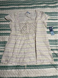 Size L baby doll type top