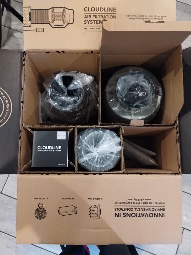 AC Infinity Air Filtration System 6" Pro