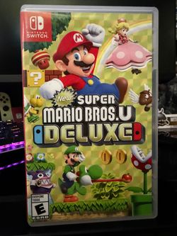 New super mario bros U deluxe
