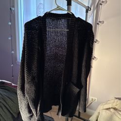 Black Cardigan 