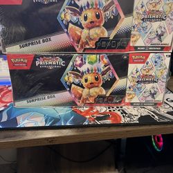 Pokemon Prismatic Bundle (booster Bundle + Surprise Box)