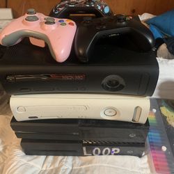 2- xbox 360’s And 2 Xbox One’s