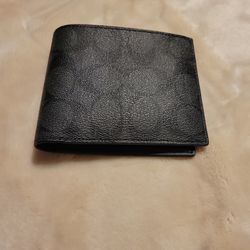 Brand New Coach Wallet Black