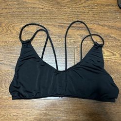 Silence  + Noise Black Cropped Top
