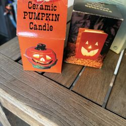 Pumpkin Candle 