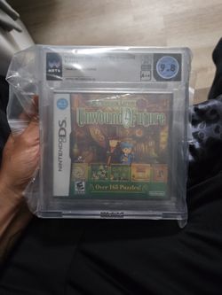 Professor layton in the unwound future Wata Graded 9.8