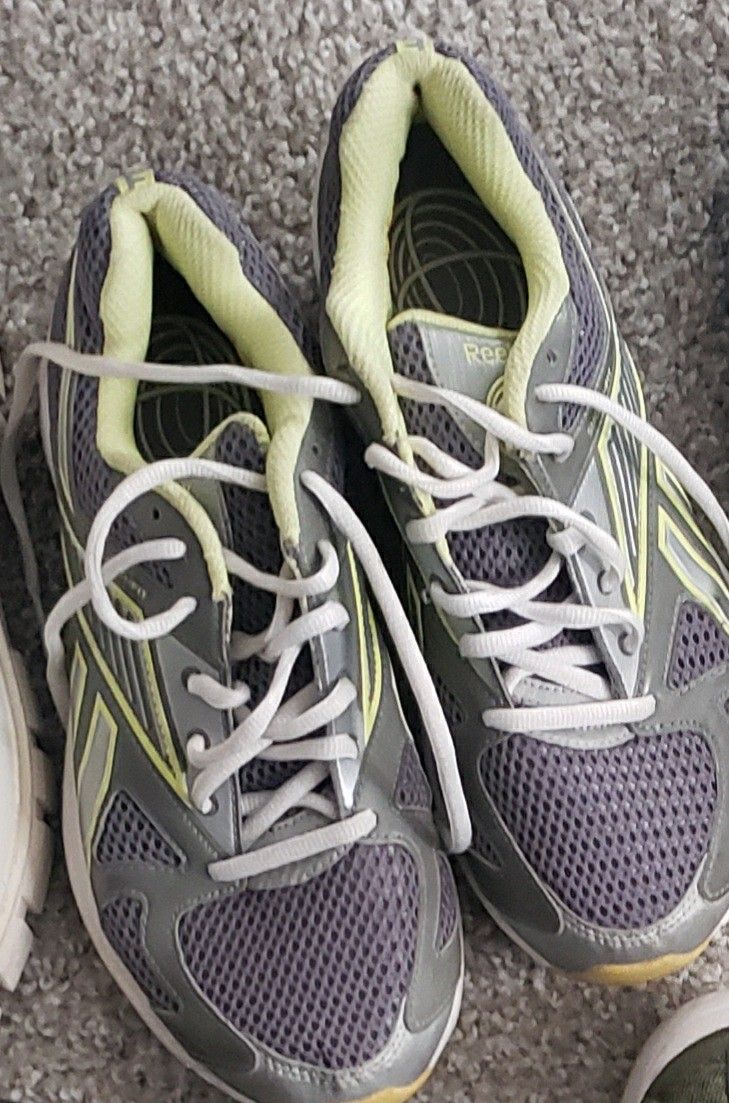 Grey Reebok Size 8, $6