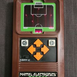 Vintage 1978 Mattel Electronics Handheld Game Soccer