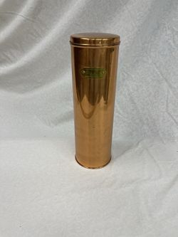 11” Copper Spaghetti Container