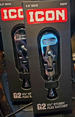 ICON G2 4 3/4" STUBBY FLEX RATCHET