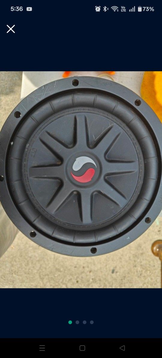 Kicker 10" Solobaric Subwoofer 