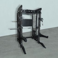 FULLY LOADED - FREE DELIVERY🟢All In One Home Gym🟢 Functional Trainer🟢Smith Machine🟢Squat Rack🟢Cable Machine 