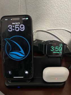 Anker 4-in-1 Wireless Charging Station Black