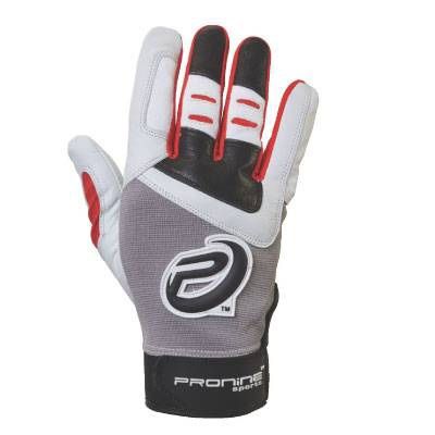 Baseball Batting Gloves -3 Pairs Pro Nine (Adult XL), New