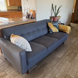 Grey 3-seat Sofa 