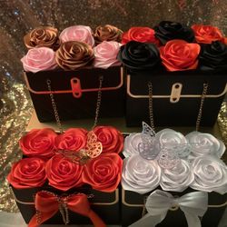 Mini Purse With Internal Roses