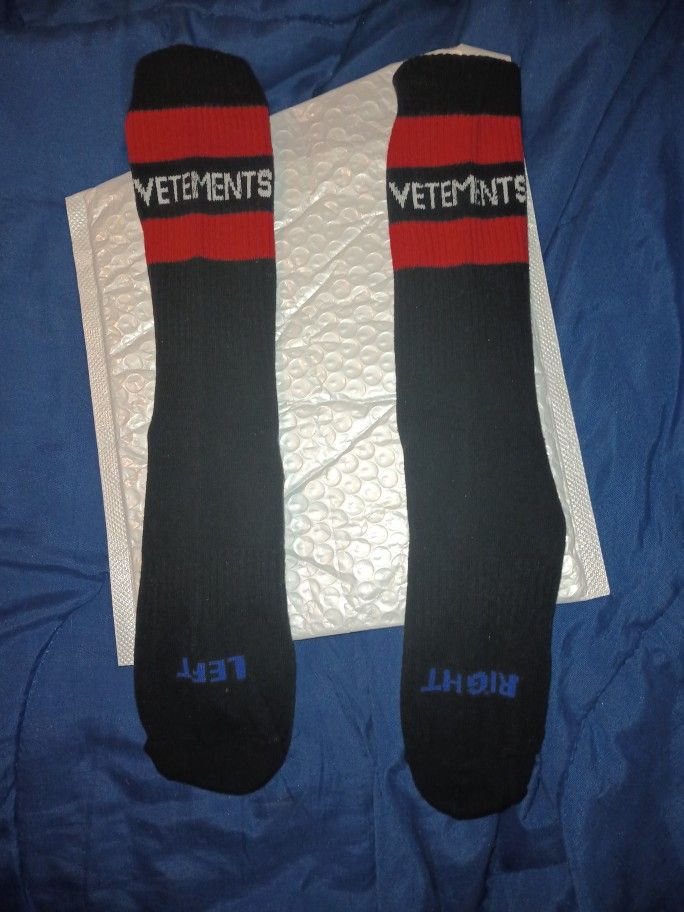 Vetements Sock Size 11.5
