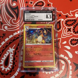 Pokemon Charizard #025/185 CGC 8.5