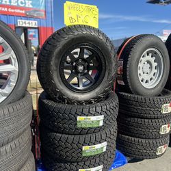 New Wheel and Tire packages on special for Black Friday