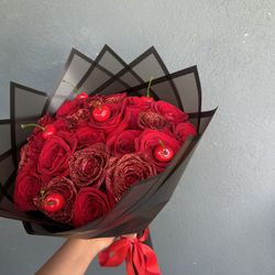Cherry Red Bouquet 