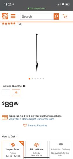 16 fence posts brand new.