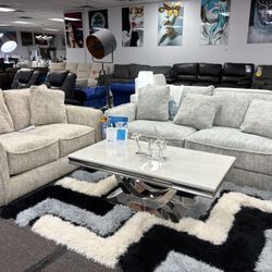 SOFA&LOVESEAT Set (available On Both Colors) For Sale 40% Off 
