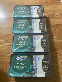 4 Swiffer Wet Mopping Cloths (20ct. each)