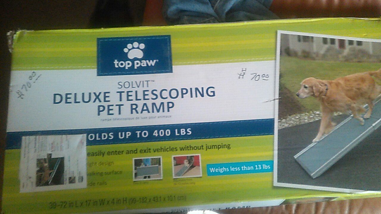 Top Paw Telescoping Pet Ramp UK Store