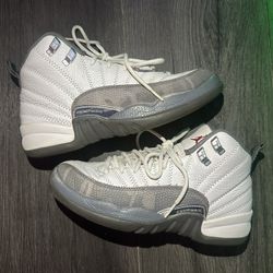 Size 6.5y / Womens 8 - Nike Air Jordan 12 Retro Dark Grey 