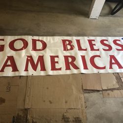 God Bless America Banner
