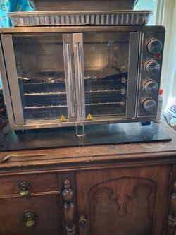 Free French door toaster oven