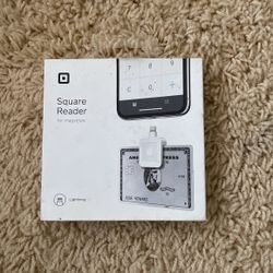 Square Reader for Magstripe Lightning Connector New