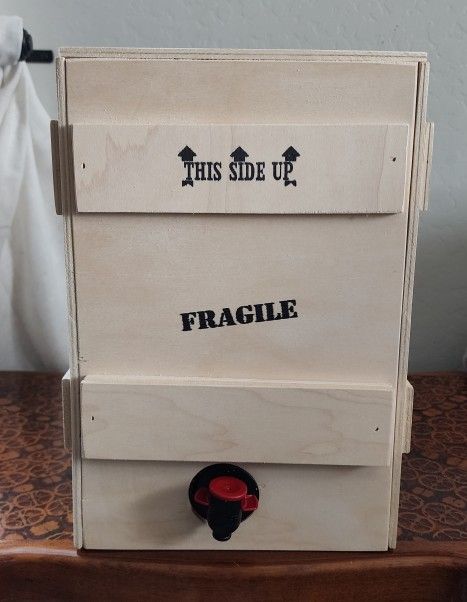 Christmas Story Wooden Wine Box Cover