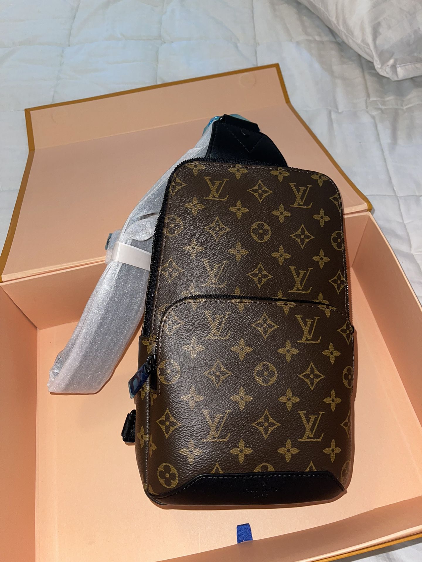 Louis Vuitton Avenue Sling Bag - Brown Monogram