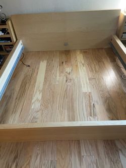 King size bed frame
