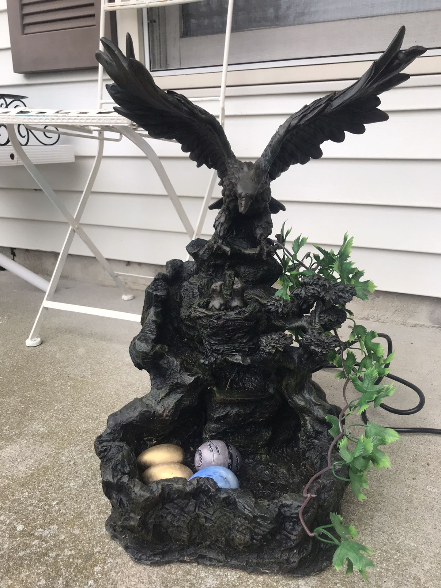 Electric Fountain  24 inch Height 