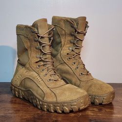 Rocky SV2 Special Ops Tactical Military Boots Coyote Brown RKC050 Men's Size 9M
